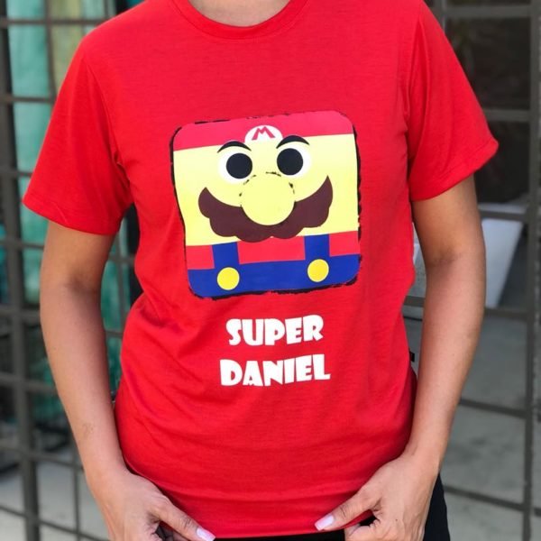 Camisetas personalizadas para aniversário