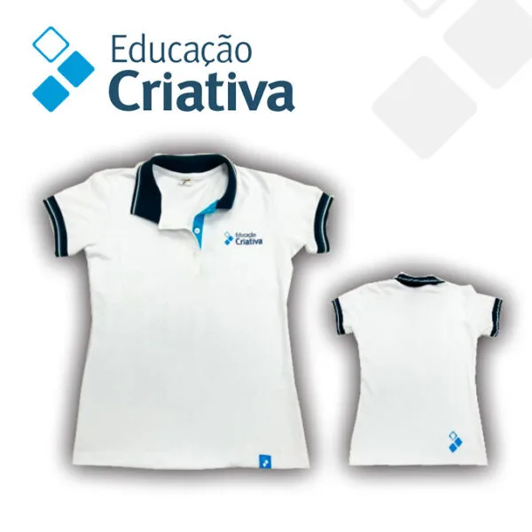 Camisa Polo Feminina Ens  Fundamental   Tam  8 ao EXG 1