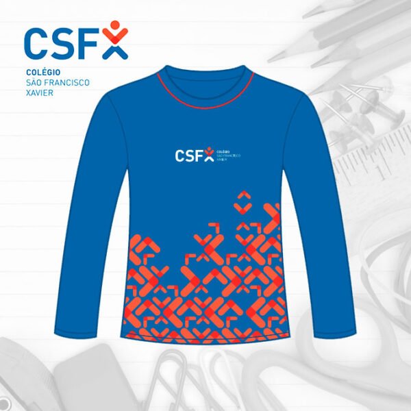 Camisa Manga Longa Ed. Infantil - Tam. 1 ao 10