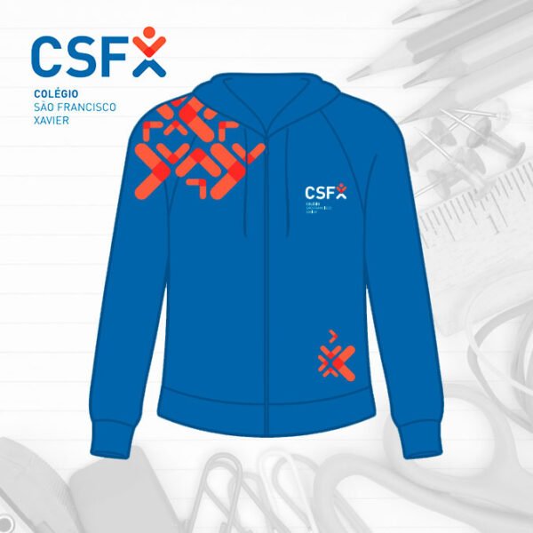 Jaqueta com Touca Ens. Fundamental - Tam. 4 ao EXG 1