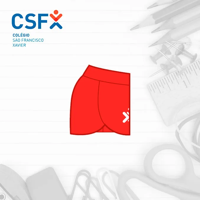 Short Saia Ed  Infantil   Tam  1 ao 10   Imagem 2