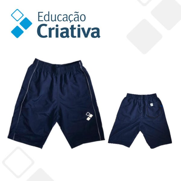 Bermuda Tactel Ens. Fundamental - Tam. 4 ao EXG 1