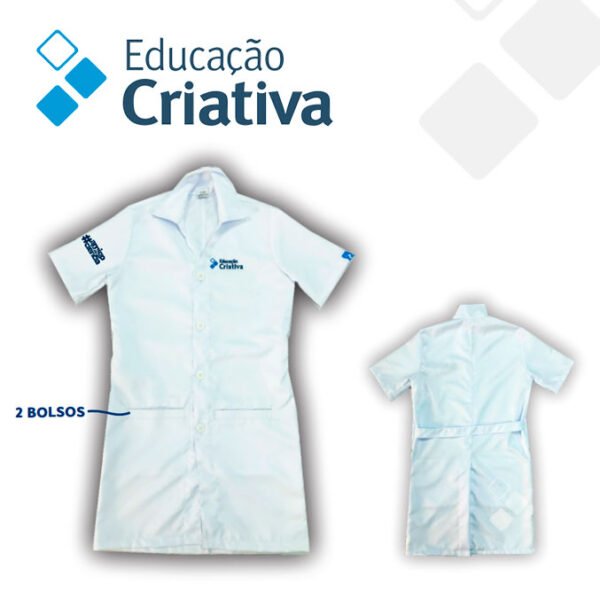 Jaleco de Algodão Tam. PP ao EXG 1