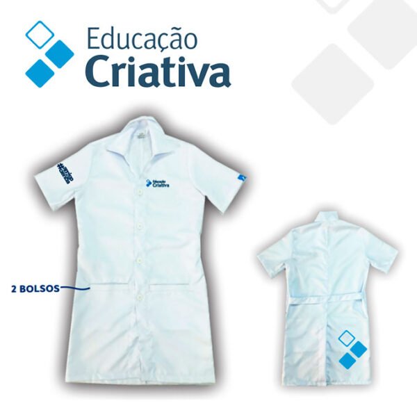 Jaleco de Algodão Tam. PP ao EXG 1