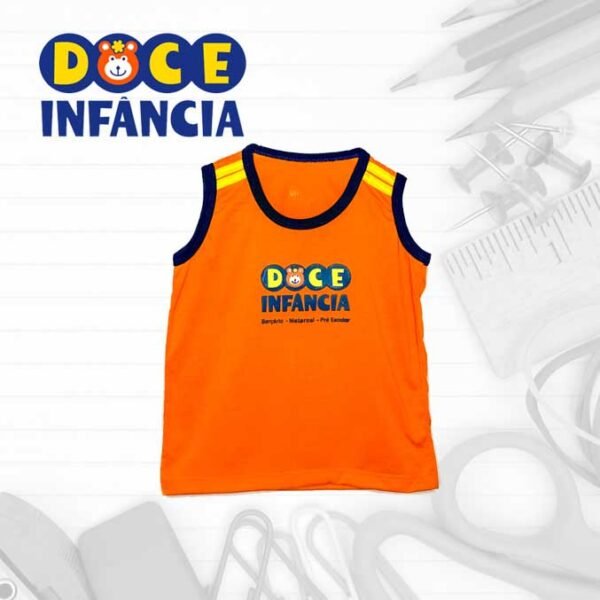 Camisa Regata - Tam. GG bebê ao Tam. 8