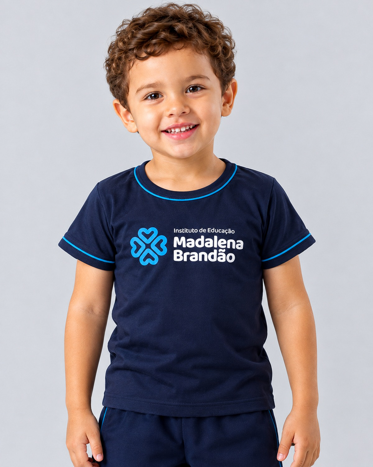 Camisa Unissex Azul Madalena Brandão