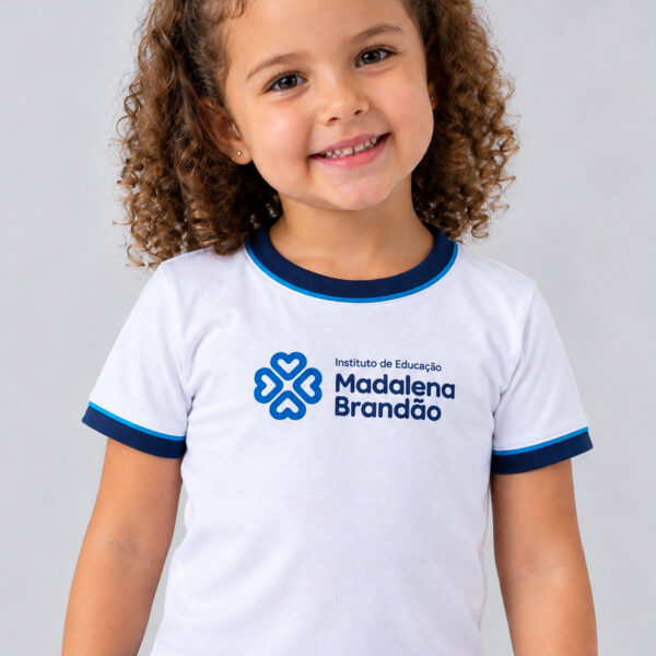 Camisa Unissex Branca Madalena Brandão